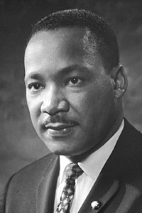 Foto Martin Luther King em 1964
